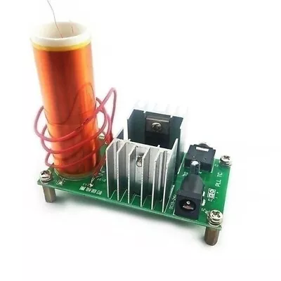 Mini Coil Plasma Speaker Electronic Kits 15W With Stainless Ball Replaces • £9.82