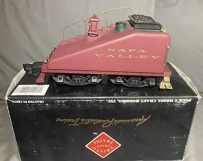 AristoCraft Napa Valley Slopeback Tender With Sound Untested DAMAGE G Scale • $50