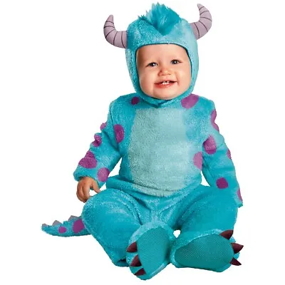 Sulley Costume Baby Monsters Inc Halloween Fancy Dress • $25.15