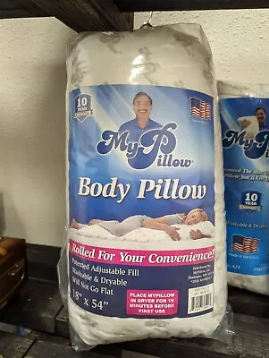 My Pillow MP-BODY 18  X 54  Body Pillow Patented Adjustable Fill • $48