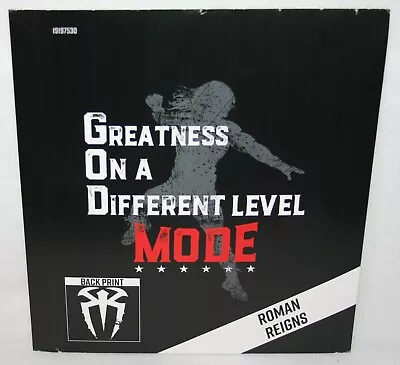 ROMAN REIGNS God Mode Hot Topic T-Shirt Store Display Poster Print WWE • $29.99