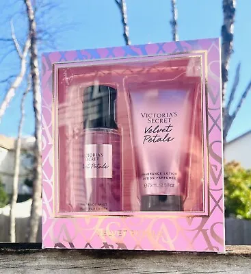 Victoria's Secret Velvet Petals Mist & Body Lotion 2pc Gift Set 2023 • $19.80