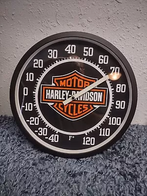 Harley Davidson Wall 12  Thermometer - Shield  • $36.95