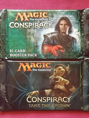 Magic The Gathering CONSPIRACY And TAKE THE CROWN Booster Packs New Sealed MTG • $30.50