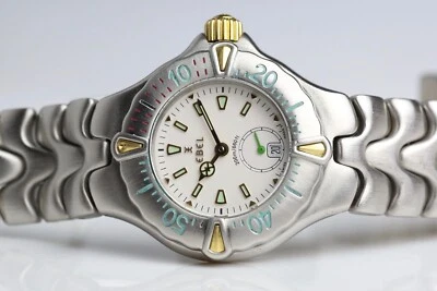 £430 • Buy Ebel Sportwave Diver Quartz Ladies Watch, White Dial, 6012521