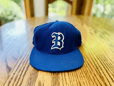 Vintage New Era Pro Model Baseball Snapback Hat Rare Brooklyn? Boston? 1950s? • $99.99