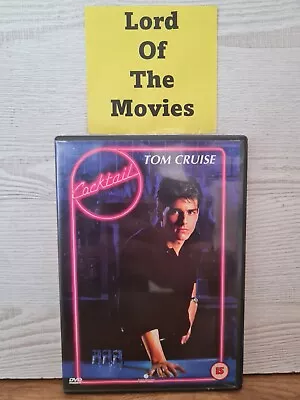 Cocktail (DVD 1988) Tom Cruise {Drama} Bryan [Region 2] [UK] Cert 15 [No Case] • £2.10