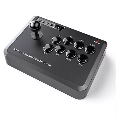 MAYFLASH ARCADE STICK F101 For Nintendo Switch PC PS3 Android Neogeo Mini • $44.99