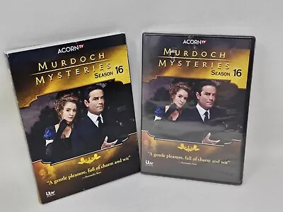 MURDOCH MYSTERIES: Season 16/DVD Series *New/Sealed/Slip Cover Damage* • $16.99