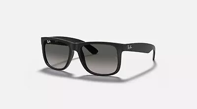 Ray-Ban Justin Classic Black/Grey Gradient 51 Mm Men's Sunglasses RB4165 601/8G • $99.97