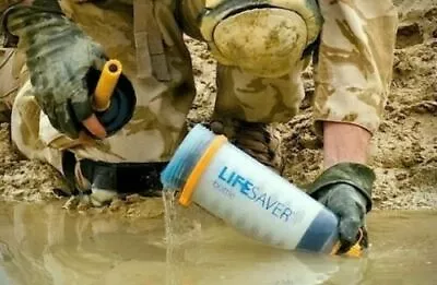 Lifesaver 4000uf Expedition Water Bottle Military Spec Purification ULTRA Filtra • £52.75