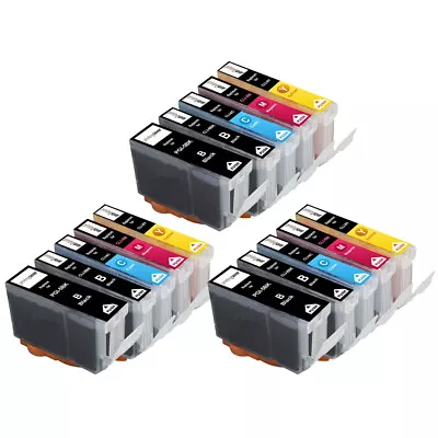 15 Ink Cartridge For Canon PGi5 IP3300 IP3500 IP4200 IP4300 IP4500 IP5200 IP5300 • £15.59