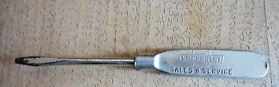 Vintage Chevrolet Advertising Screw Driver Lewis Motor Co Centralia Washington • $9.95