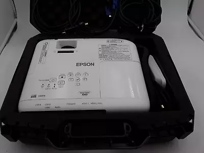 Epson Home Cinema 1060 Projector High Quality HD Video 1080p W/ Traveling Case • $449.95