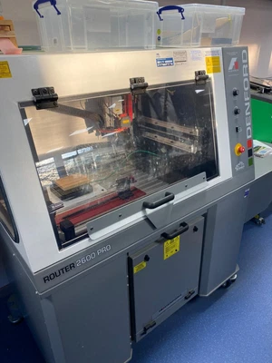 £4300 • Buy Denford Router 2600 Pro CNC Router On Extractor Base, 4th Axis, USB 240v