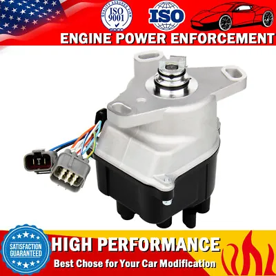 Ignition Distributor For Acura Honda B16A B16A2 B18C DOHC VTEC TD68U OBD1 TD44U • $79.31