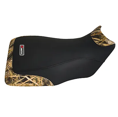 Yamaha Black & Camo Non Slip Seat Cover For 660 Grizzly 2002 - 2008 • $49.99
