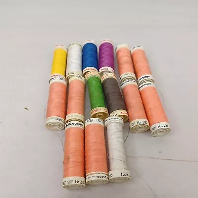 15 Spools Lot Mettler Metrosene Thread • $17.95