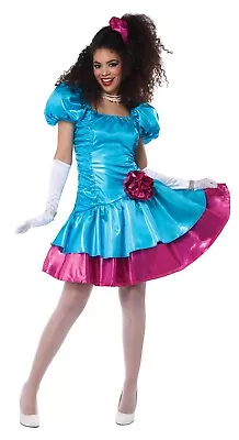 Valley Girl 80's Party Girl Dress Woman Adult Costume • $64.88