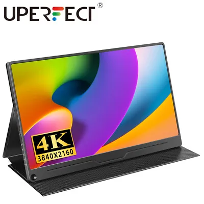 $369.99 • Buy UPERFECT 4K IPS Monitor 15.6  Portable Monitor Gaming Monitor 4K 3840*2160 HDMI
