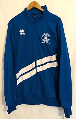 Chelmsford City FC Walking Football Tracksuit Training Top 3XL Blue Errea VGC • £9.99