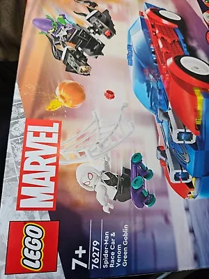 LEGO 76279 Marvel Spiderman Super Heroes Spider-Man Race Car Venom Green Goblin • $40