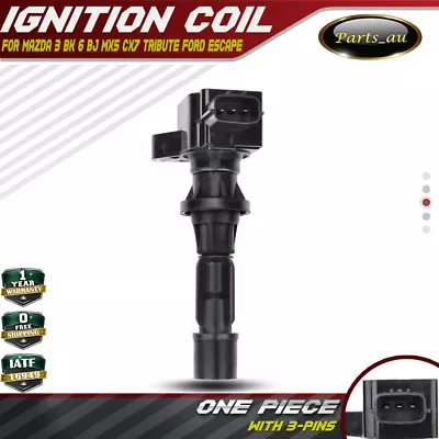 Ignition Coil For Mazda 3 MX5 CX7 6 Tribute BK BL Ford Escape 05-14 4 2.0L/2.3L • $26.99