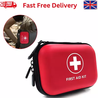 First Aid Medical Emergency Portable Travel Home Workplace Taxi Outdoor Pouch UK • £9.99