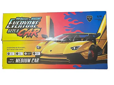 Mr. Beast + MSCHF Lamborghini Kids Car- Unopened MEDIUM CAR (1/250) Ride On Car • $350