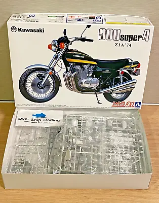 Aoshima The Bike No.31 Kawasaki Z1A 900 Super4 1974 1/12 Scale Model Kit • $54.69