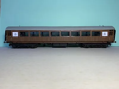 O Gauge 7mm Scale LNER Ex GCR Barnum Corridor Saloon Coach Garth Patrick Kit • £40