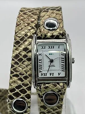 La Mer Collections Women's Wrap Watch Snack Skin Pattern Band- New Battery • $8.07