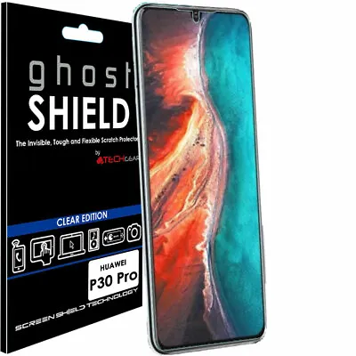 £1.95 • Buy 1x TECHGEAR CLEAR (TPU) FULL COVERAGE Screen Protector Cover For Huawei P30 Pro