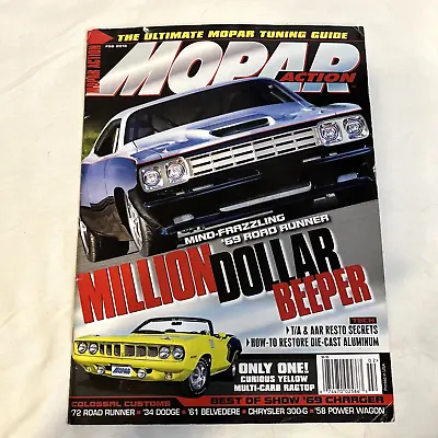 Mopar Action Magazine Road Runner Charger Chrysler 300-G Feb 2013 • $8.99