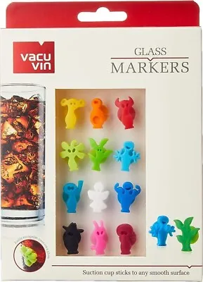 $5 • Buy Vacuvin Glass Markers Party People 12 Count