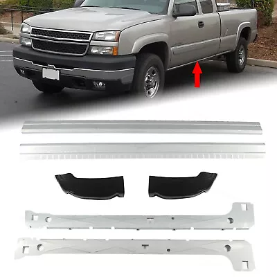 Fits 1999-07 Silverado Sierra 1500 4 Door Extended Cab Rocker Panels Cab Corners • $175.99