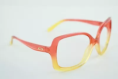 RARE! OO9125-09 Oakley Beckon Pink Sherbert Red Orange Fire Color Frames 60-17 • $89.99