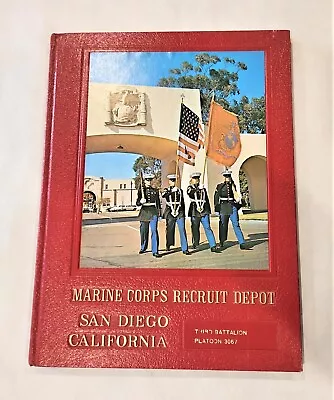 Marine Corps Recruit Depot Yearbook San Diego CA 3RD Battalion Platoon 3067  '79 • $45