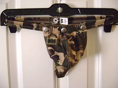 N2n Titan Camo Thong  Small. Detachable Pouch & Thong Strap Built In C Ring • $175