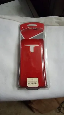 Red Snap-On Hard Case Cover For LG Revolution 4G VS910 • $2