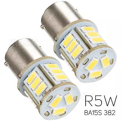 24V 1156 BA15S 5730 SMD LED WHITE Car Truck Backup Reverse Light Globe Lamp 2x • $9.19