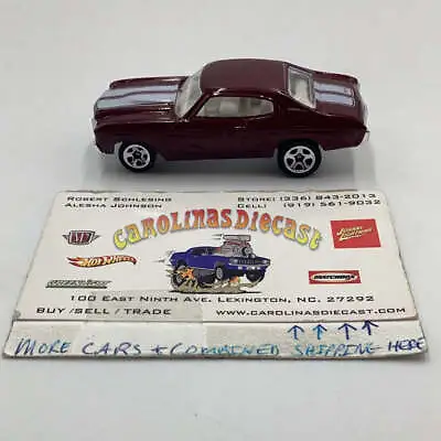 Hot Wheels 40th Anniversary 70 Chevelle SS Loose Vehicle • $11.99