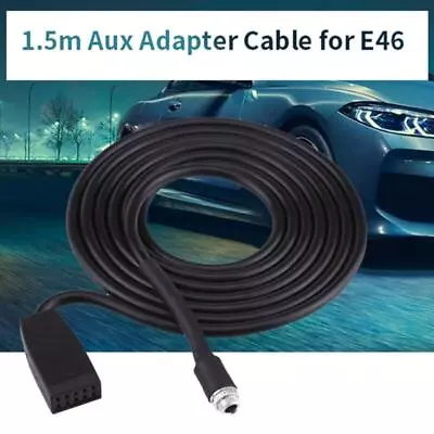 Car Audio Aux Input Cable For BMW E46 99-06 Music Adapter For Cord 3.5mm Female • $7.51