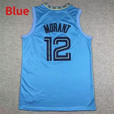 11 Colors Memphis Morant Basketball Jersey #12 Ja Basketball Jersey All Stitched • $22.99