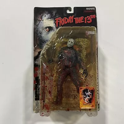 Movie Maniacs Friday The 13th Jason Voorhees Action Figure Bloody McFarlane Toys • $34.99