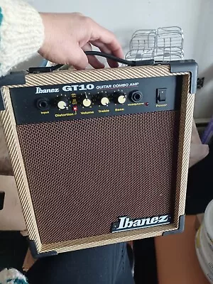 Vintage Rare Find Ibanez Guitar Amp Combo GT 10 Unused In Box Wow • $69.99