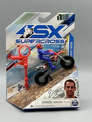 SX Supercross Vince Friese #64 1:24 True Metal 1st Edition 2021 Spin Master New • $9.99