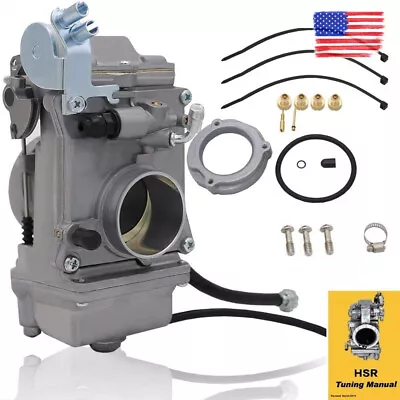 For Mikuni HSR42mm HSR TM42-6 42mm Carb Carburetor Harley Evo Evolution Twin Cam • $109.99