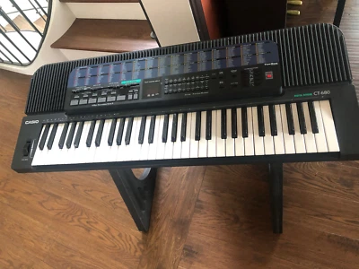 $20 • Buy Casio CT 680 Digital Keyboard Tone Bank Keyboard FOR PARTS