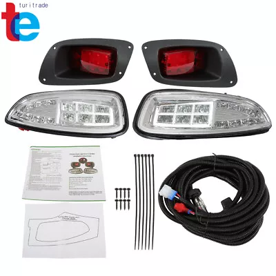 For 2016+ EZGO RXV Golf Cart Full LED Light Kit LED Headlights / LED Tail Lights • $64.62